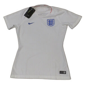 Nike Breathe Dri-Fit Slim Fit England Football Jersey Women's Size Small NWT